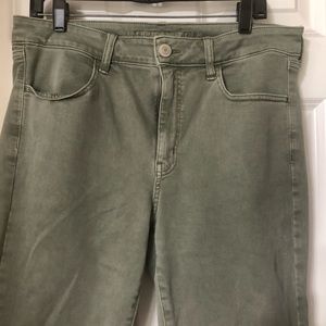 High rise jeggings. 14 regular.